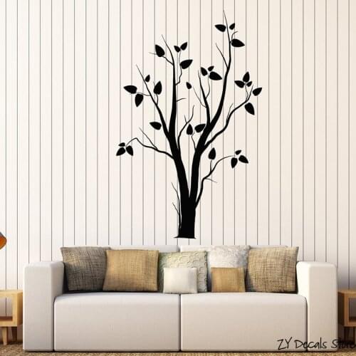 Tree Vinyl Wall Decal Abstract Tree Nature Gothic Style Room Decor Stickers Unique Gift For Home Bedroom Decoration L609