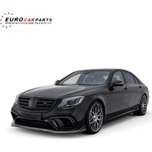 S63 carbon fiber parts for S-class W222 2017-2019year S63/S65 to B800 style carbon fiber parts