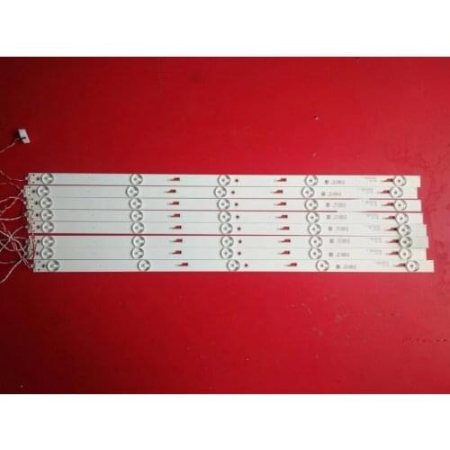 1set=8pieces for KI QTO 55GA1600 led backlight 4C-LB550T-HR1 55HR332M05A3 V1 55HR332M05A3 V0 5lamps