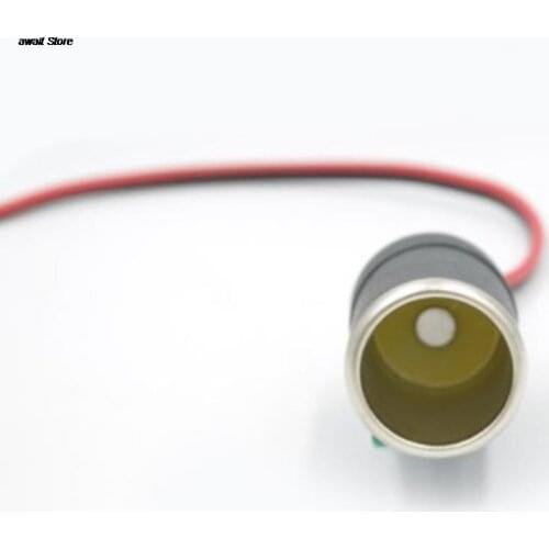 1PC Anchtek Car Cigarette Lighter Plug Connector Adapter Plug Receptacle Charger Brand new and high quality Easy to be installed