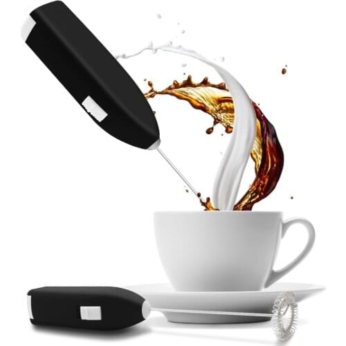 1pc Electric Milk Frother Drink Coffee Whisk Mixer Egg Beater Frother Foamer Automatic Handheld Foam Coffee Maker Whisk Tool