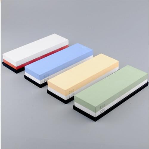 1Pcs 1000/3000 2000/5000 Grit whetstone knife sharpener Professional knife grinder Stone white corundum kitchen accessories