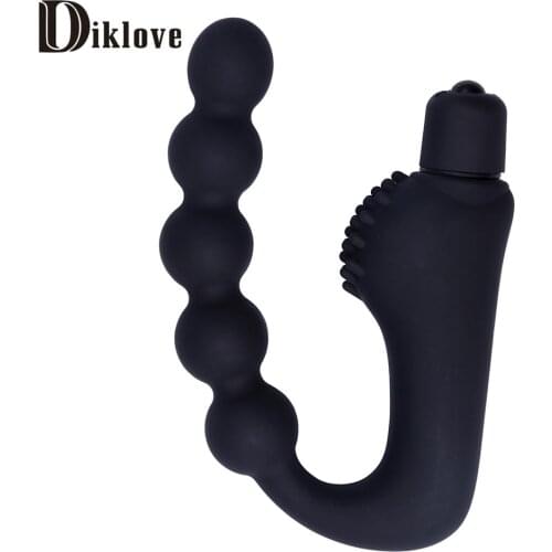 10 speeds vibration G -spot stimulation Prostate Massager anal beads anal butt Anal Sex Toys Butt Plug sex Products