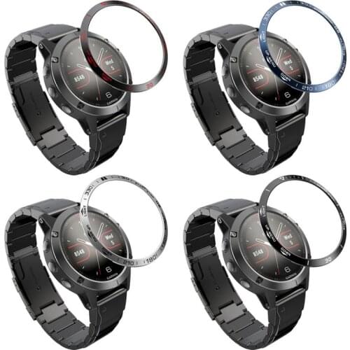 5 Colors Watch Case Frame For Garmin Fenix 5 Plus Smart Watch Shell Cover Protector TPU Rubber Case For Garmin Fenix5 5 Plus