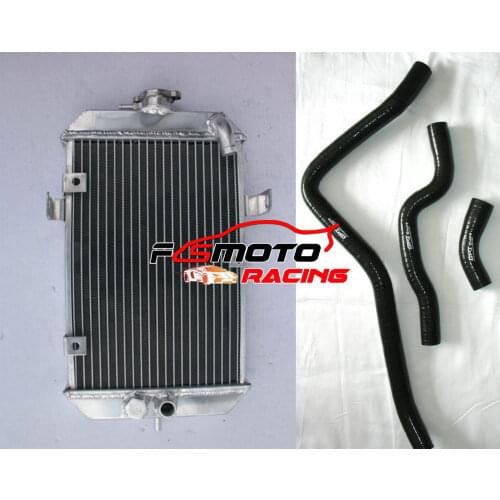 Aluminium Radiator And Silicone Hose For Yamaha ATV Raptor 660 YFM 660R YFM660R 2001-2005 2002 2003 2004