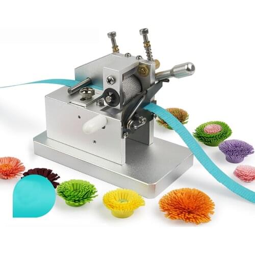 Paper Art Tassel Machine DIY Manual Paper Quilling Mahine 3D Handmade Color Paper Cutting Roll Machine Paper Flower Making Tools