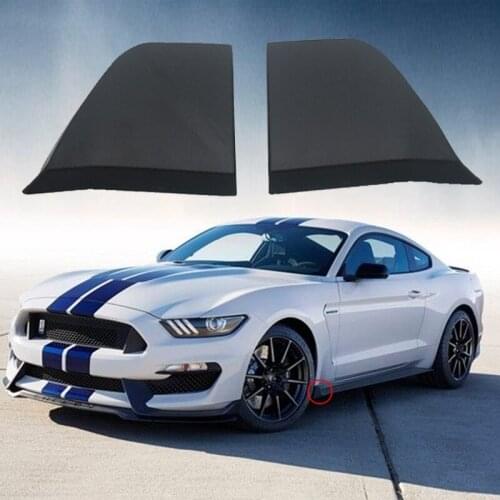Car Rocker Winglets Refit Side Skirt Spoiler Guard For 2015-2018 Ford Mustangs GT, For EcoBoost and V6