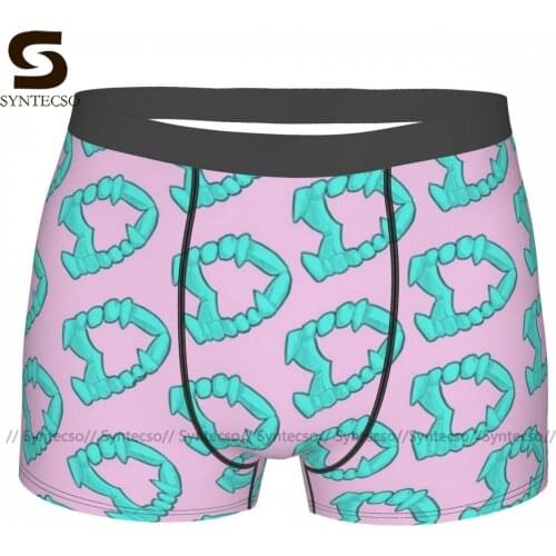 Turquoise Underwear Trenky Polyester Plain Trunk Men Pouch Custom Boxer Brief