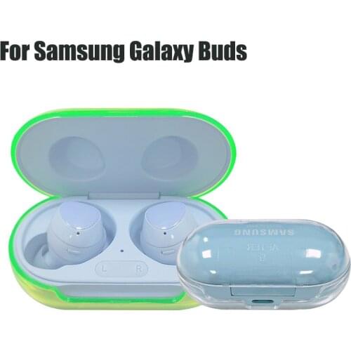 Transparent Cover Case For Samsung Galaxy Buds Case Bluetooth Earphone Pouch For Samsung Buds Buds+ Bag Shockproof Hard Case