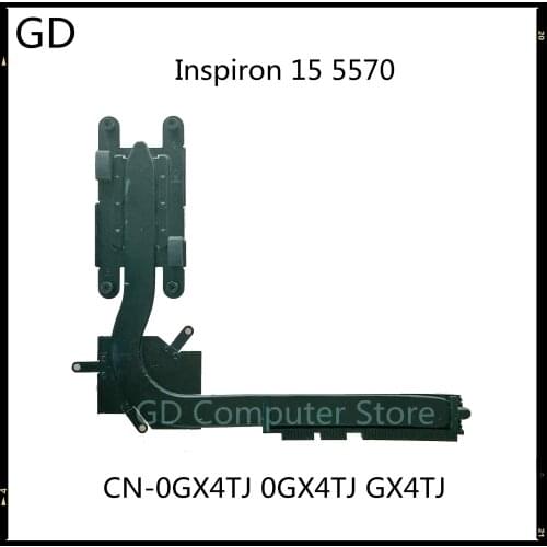 GD Original For Dell OEM Inspiron 15 5570 CPU Heatsink For Discrete Graphics GX4TJ 0GX4TJ Full Tested Fast Shipping