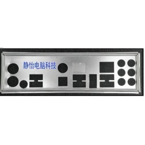 New I/O shield back plate of motherboard for P6X58D Premium P6X58D-E just shield backplate Suitable I/O baffle
