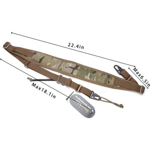 Outdoor New Tactical Hunting TW MK2 Quick Adjustable Sling Strap 2 Points Shoulder Strap Braces Suspenders Sling