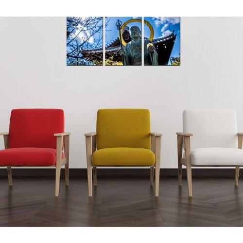 Japan Style Buddha Portrait Wall Art Print Modern Home Decor Abstract Canvas Paintings for Living Room Wall Decor Dropshipping