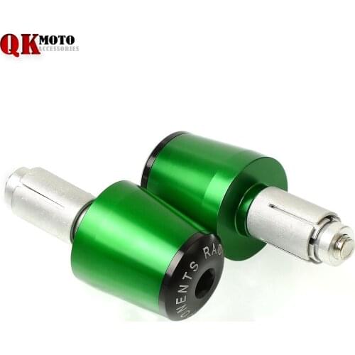 For KAWASAKI Z750 Z750R Z250 Z1000 NINJA 250/300 monster 7/8''22 mm CNC motorcycle handlebar cap motocross handle bar grips ends
