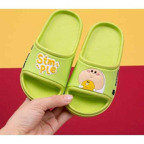 Childrens Slippers Boys and Girls Indoor Home Soft Soled Slippers Cartoon Cute Girl Baby Home Slippers Women Shoes