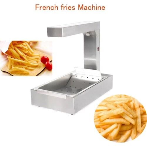 FY-620 French Fries Machine Stainless Steel Chips Warmer Electric French Fries Maker 1000W