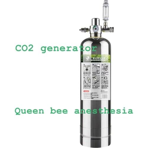 1 Litre CO2 Generator System Kit Beekeeping Queen Artificial Insemination Queen Bee Anesthesia Stainless Steel CO2 Generator