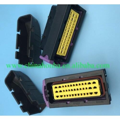 1pcs FCI 39pin ECU electronic connector, PCB control system female 39p ecu connector with terminals