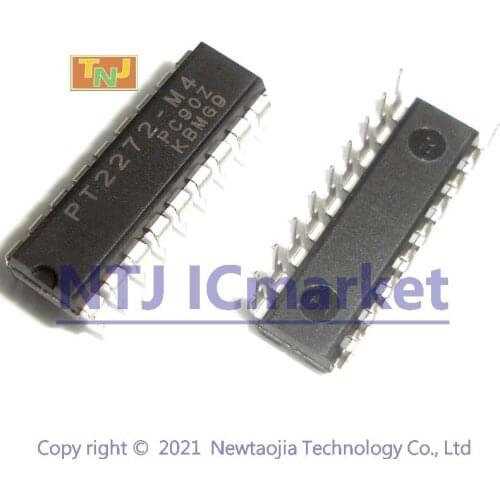 10 PCS PT2272-M4 PT2272-M4S 2272-M4 Remote Control Encoder IC CHIP DIP-18 or SOP-20