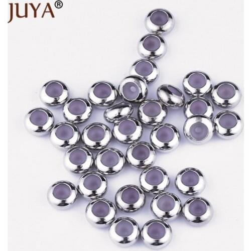 10 pcs Wholesale Slider Beads Chain Stopper Beads DIY Bracelets Plated Styles for Adjustable