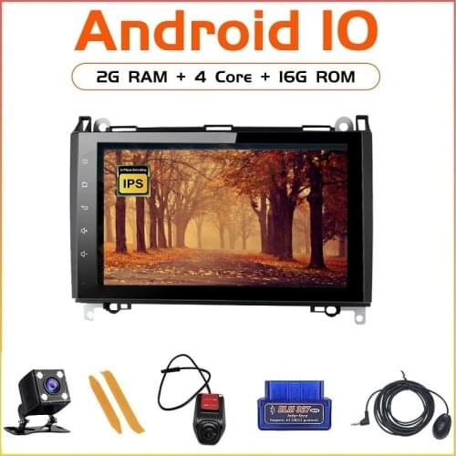 ZLTOOPAI For Mercedes Benz Sprinter Viano Vito B-class B200 B180 Android 10 Multimedia Player GPS Navigation IPS Touch Screen