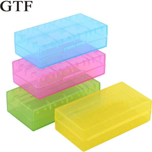 GTF 18650/16340/CR123A Battery Box battery case Holder Box Storage Color Option Blue/Purple/White/Green/Yellow/Orange