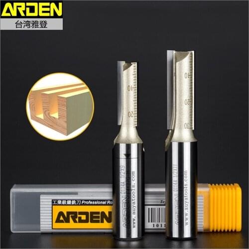 Woodworking tools metric lengthening double-edged straight knife trimming cutter head engraving machine slotting milling cutter