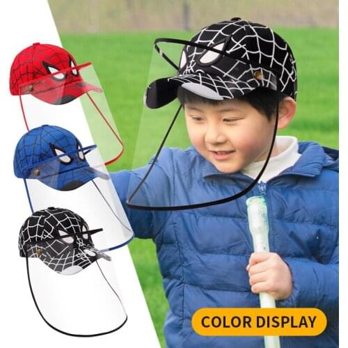 Children Hat For Girl Boy Protection Face Bucket Hat Anti-Spitting Splash Waterproof Windproof Hat Outdoor Kids hats