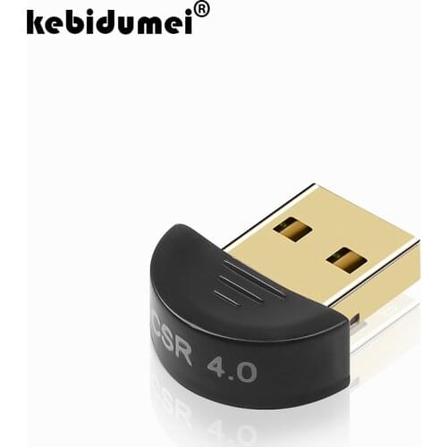 Kebidumei USB CSR 4.0 Bluetooth Adapter USB Dongle Music Sound Receiver Adaptador Bluetooth Transmitter For PC Computer Speaker