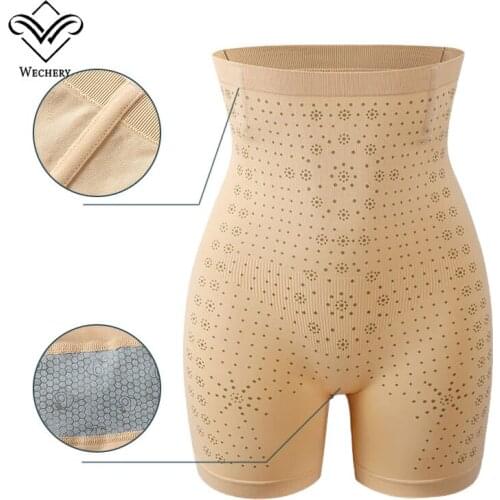 Body Shapers Women Shapewear High Waist Shorts Waist Trainer Slimming Panties Underwear Safety Short Pants Black Butt Lifter