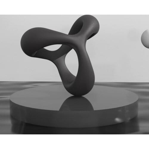 Penis Corrector Skin-friendly Portable Silicone Vibrating Delay Ejaculation Lock Ring for Male Masturbators