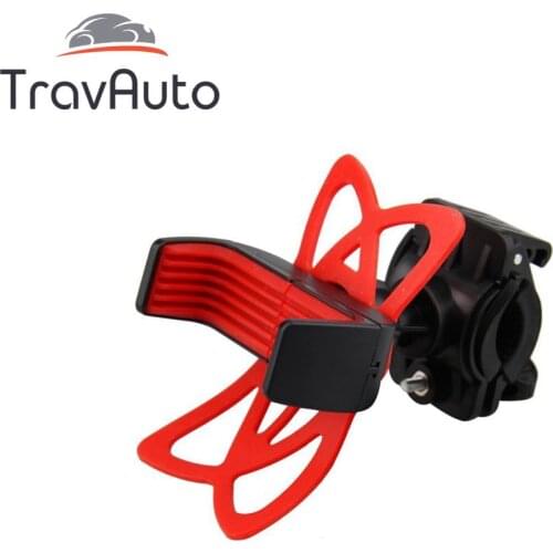 360 Degree Rotation Phone Mount for Bicycle Handlebar Motorcycle Bracket for Samsung Phone 12 Huawei