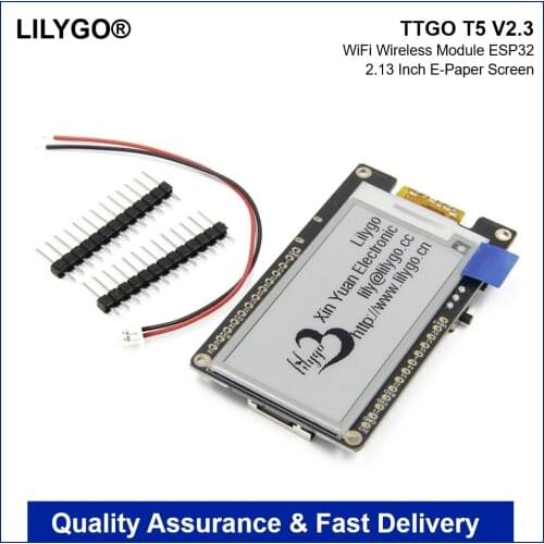 LILYGO® TTGO T5 V2.3 Wireless WiFi Basic Wireless Module ESP-32 ESP32 2.13 EPaper Display Development Board