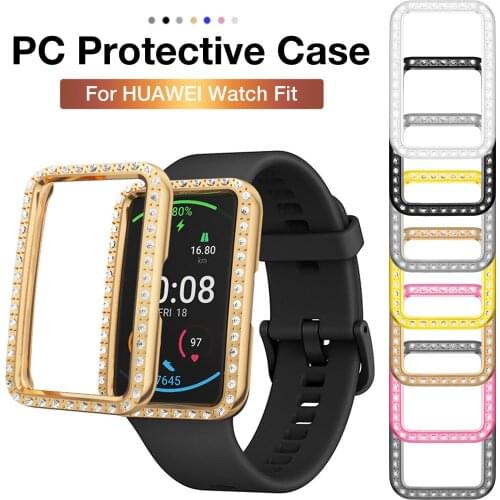 2021 NEW PC Case Protective Cover Screen Protector for HUAWEI Watch Fit