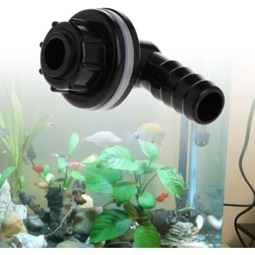 Plastic Tank Connector Waterproof Water Drainage Joints Aquarium Accessories Pipe Spare Parts For Fish Pets