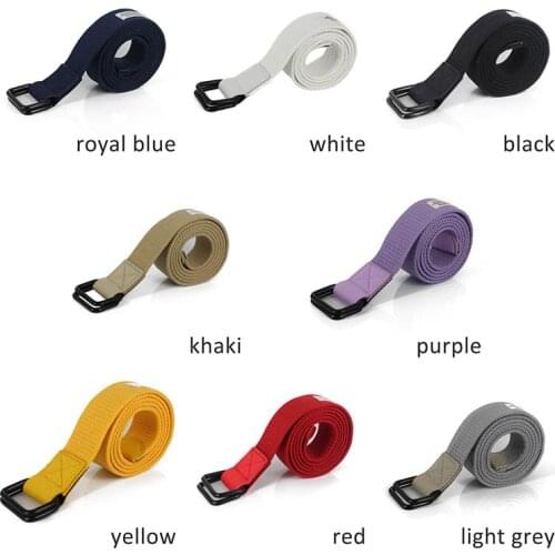 Q Square Buckles 120CM All-match Unisex Waist Belt Waist Straps Solid Color Canvas Waistband Casual Belts For Women Hot Sale