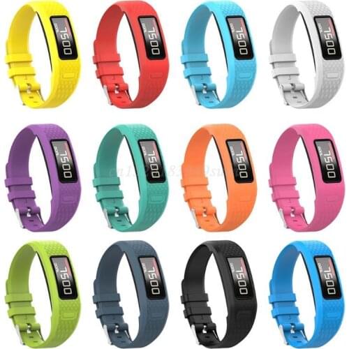 Replacement Soft Silicone Wrist Watch Band Strap for garmin Vivofit 1/2 Bracelet Q81E