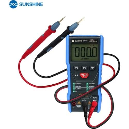 SUNSHINE DT-20N Multimeter Fully Automatic High Precision Screen AC DC Color Touch Voltage and Current Resistance Measuremen