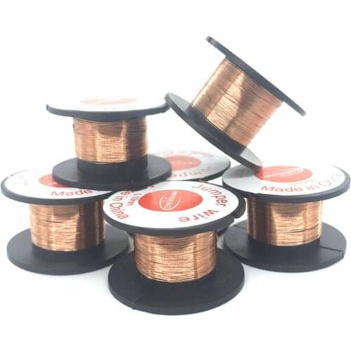 1Pc 0.1mm PCB Link Wire Copper Soldering Wire Maintenance Jump Wine PCB Welding Mobile Phone Computer Repair Tools Welding Tools