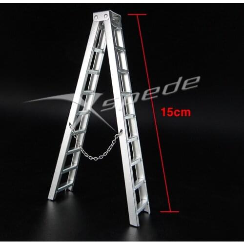 HR Alloy Simulation Ladder for 1/10 1/8 RC Car Traxxas TRX-4 Crawler Car SCX10 YETI