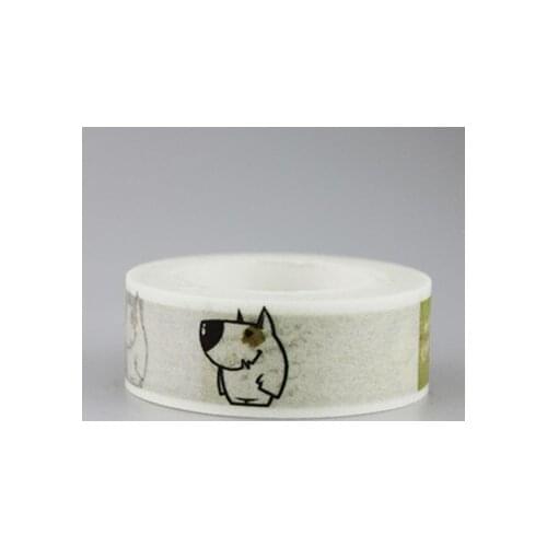 1.5cm*10m Lovely dog Washi Tape DIY decoration Scrapbooking Sticker Label Masking Tape School Office Supply