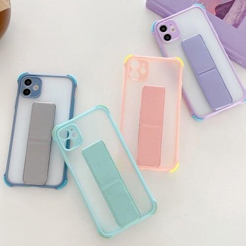 Magnetic Stand Shockproof Phone Case For Samsung A52 A72 A51 A71 M51 S21 FE S20 S10 S9 Plus Note 20 10 Soft Back Cover