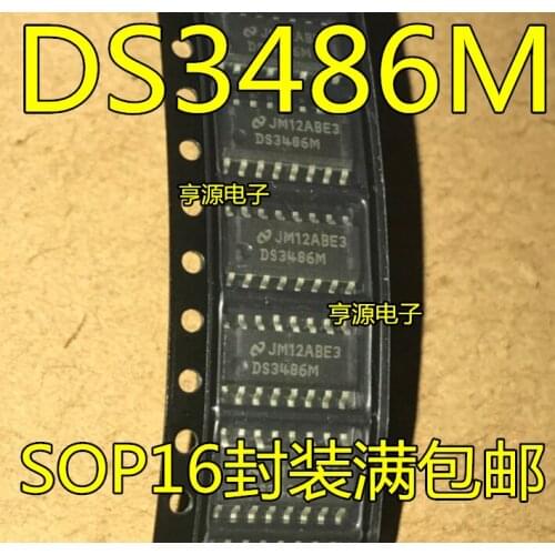 5 PCS DS3486M DS3486 SOP16 packaging new and original