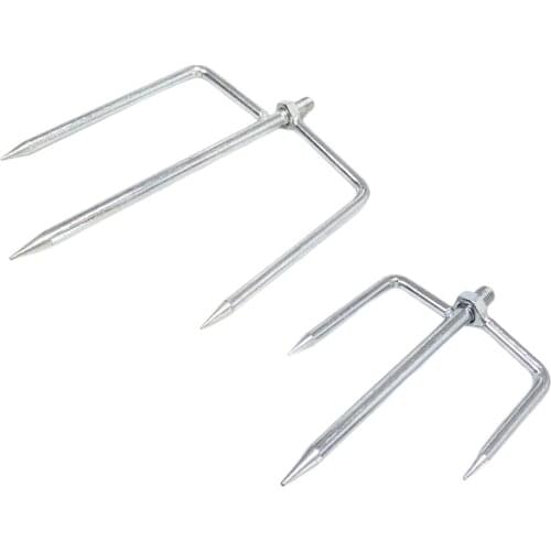 Beach Umbrella Screws Sands Anchor Stand Holder Detachable ,Fishing Rod Gripper Safe for Strong Wind