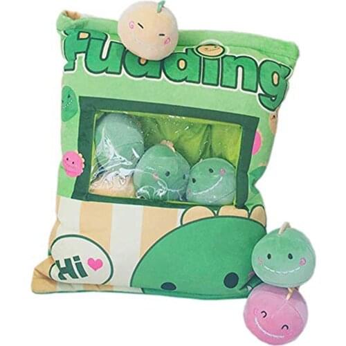 Cute Plush Throw Pillow Removable Stuffed Animal Toy For Girls L5