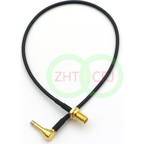 SMA female bulkhead TO MS156 RF Pigtail Jumper RG174 cable 20CM New