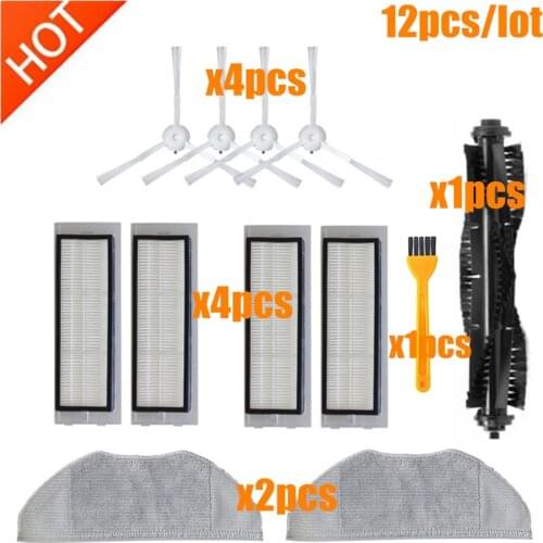 Roller brush Hepa Filter Replacement for 360 S5 S7 Robotic Vacuum Cleaner Filter Spare Parts Accessories Dust Filter Side Brush
