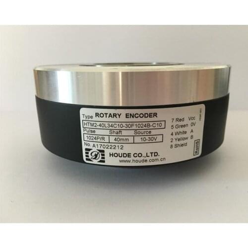 Elevator encoder Hod encoder HTM2-40L34C10-30F1024B-C10 Inner aperture: 40mm