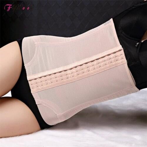 2pcs 18-Breasted Waist Trainer Plus Size Shapewear Women Tummy Control Shaper Corset Waist Cincher Slimming Postpartum Belt
