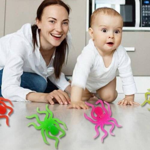 K1KC Octopus Toys That Children Play when Taking Bath Can Float on the Water Soft Does Not Hurt Hands Has No Bad Smells